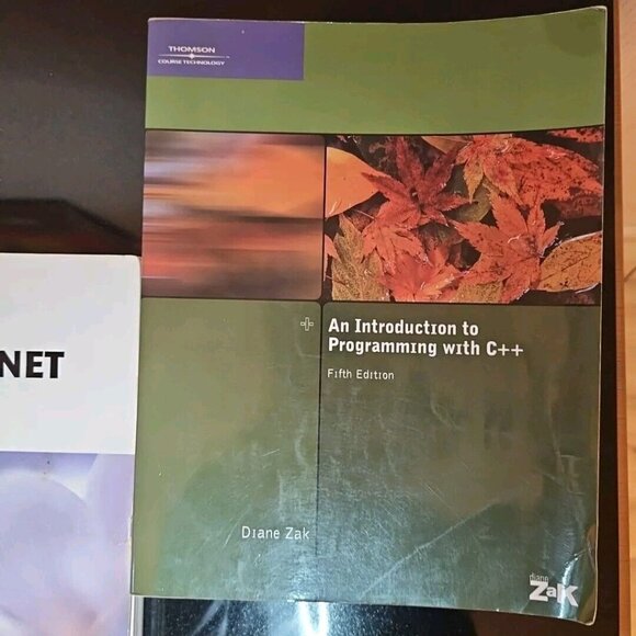 Introduction to Programming with C++ Visual C# .Net Lot 2 Trade Paperback Text - Picture 2 of 10